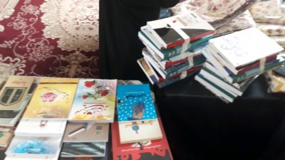 برپایی نمایشگاه وفروشگاه کتاب به مناسبت آغاز سال تحصیلی-10مهر98